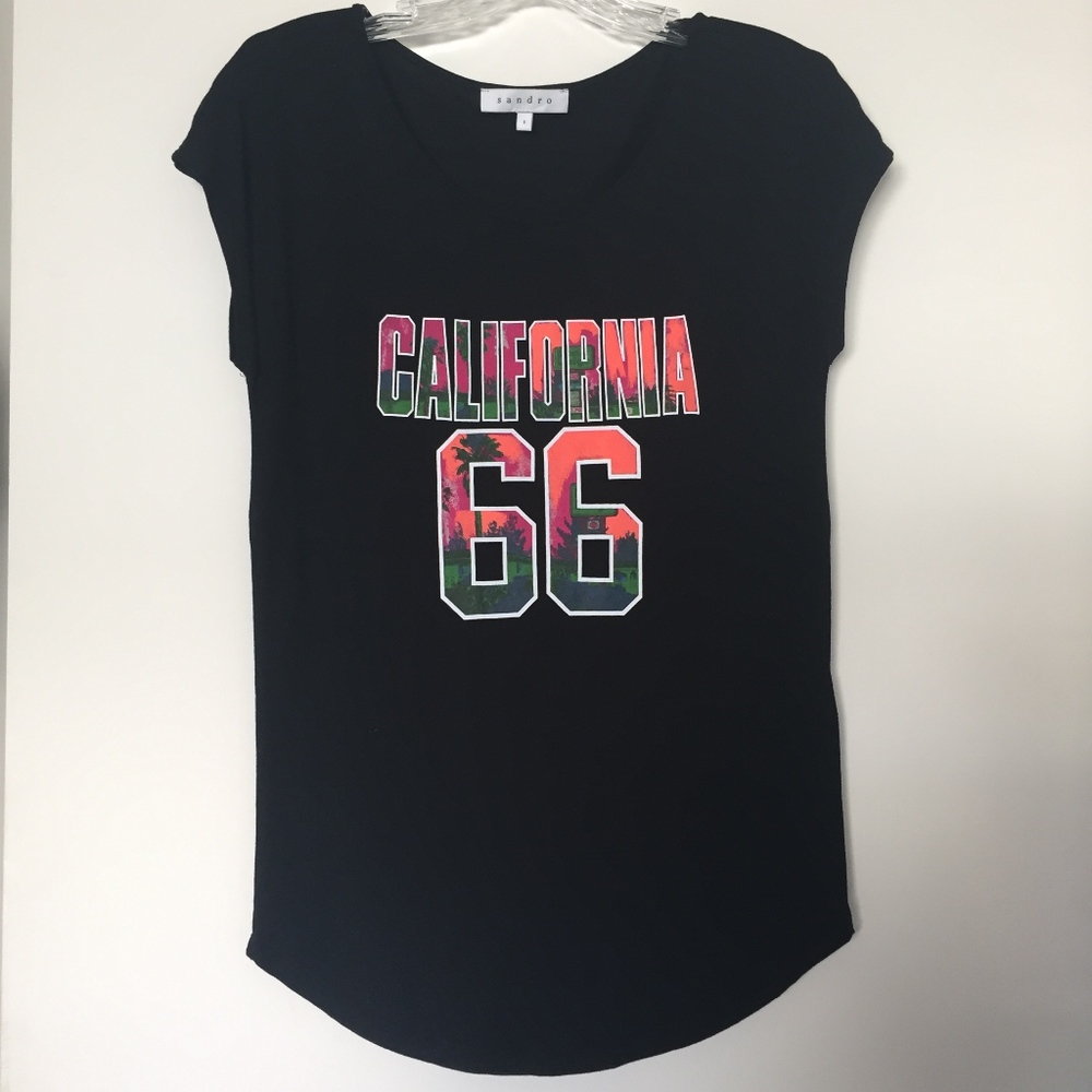 Sandro California 66 T-shirt